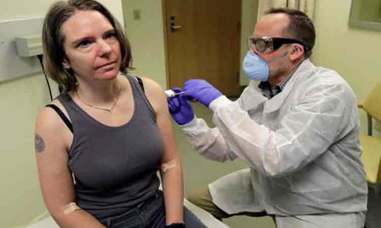 VIDEO. Prima persoana injectata cu test de vaccin pentru Coronavirus