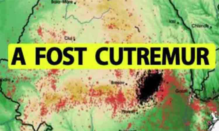 Un nou cutremur in Romania. Este al 12-lea in aceasta luna. Unde s-a produs si ce magnitudine a avut