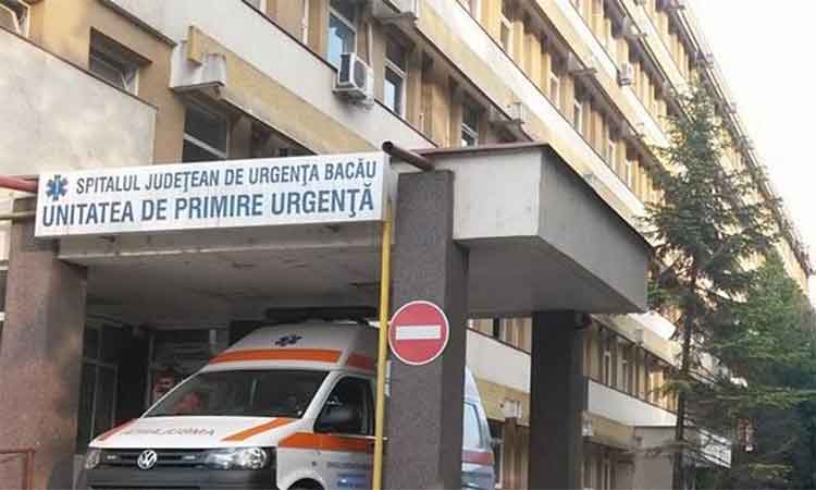 Doua sectii ale Spitalului Judetean Bacau, inchise, dupa ce au fost depistate cazuri de COVID-19