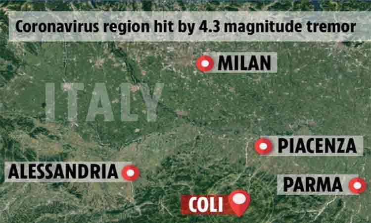 ULTIMA ORA: Italia lovita de un cutremur puternic, chiar in zona afectata de coronavirus