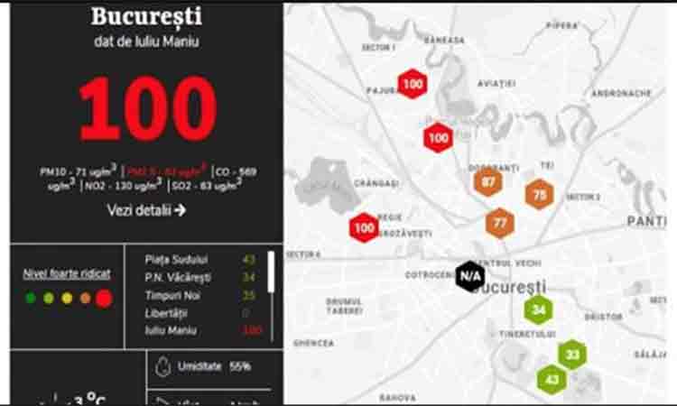 Un nou episod de poluare masiva in Bucuresti. Ce spune ministrul Mediului