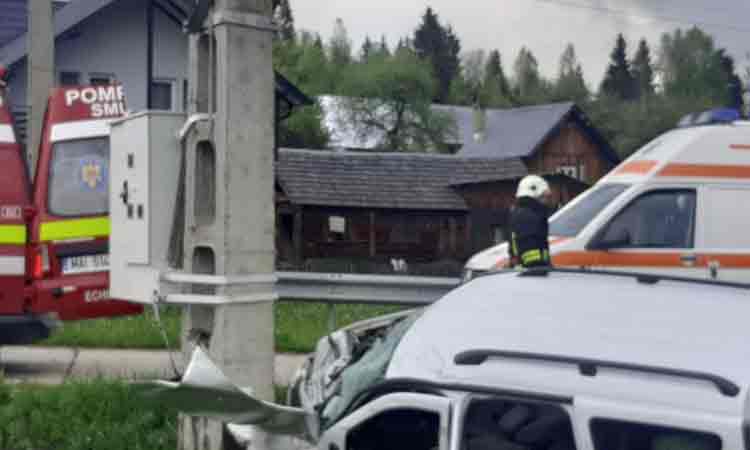 Accident grav in Romania. Mai multe echipaje SMURD intervin. Sunt victime