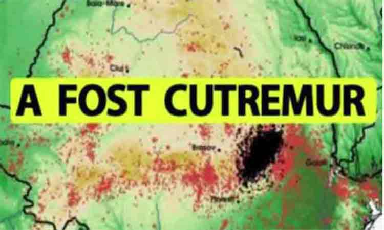 Cutremur mediu in Romania, acum cateva momente. Unde s-a produs si ce magnitudine a avut