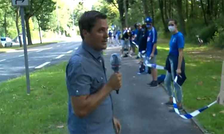Fanii lui Schalke, protest fata de patronul abatorului unde peste 1.000 de romani sunt infectati