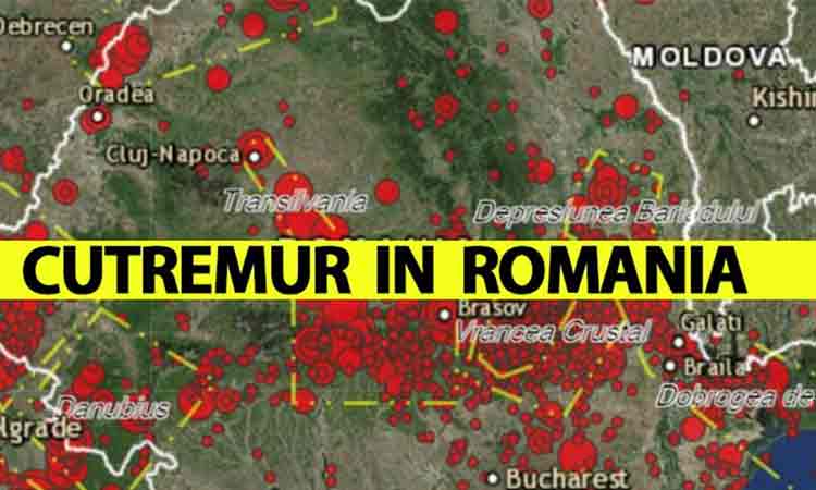 Un nou cutremur in Romania, in acasta dupa amiaza. Unde a avut loc si ce magnitudine a avut