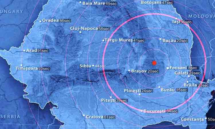 Un nou cutremur in Romania, in aceasta dimineata. Unde s-a produs seismul si ce magnitudine a avut