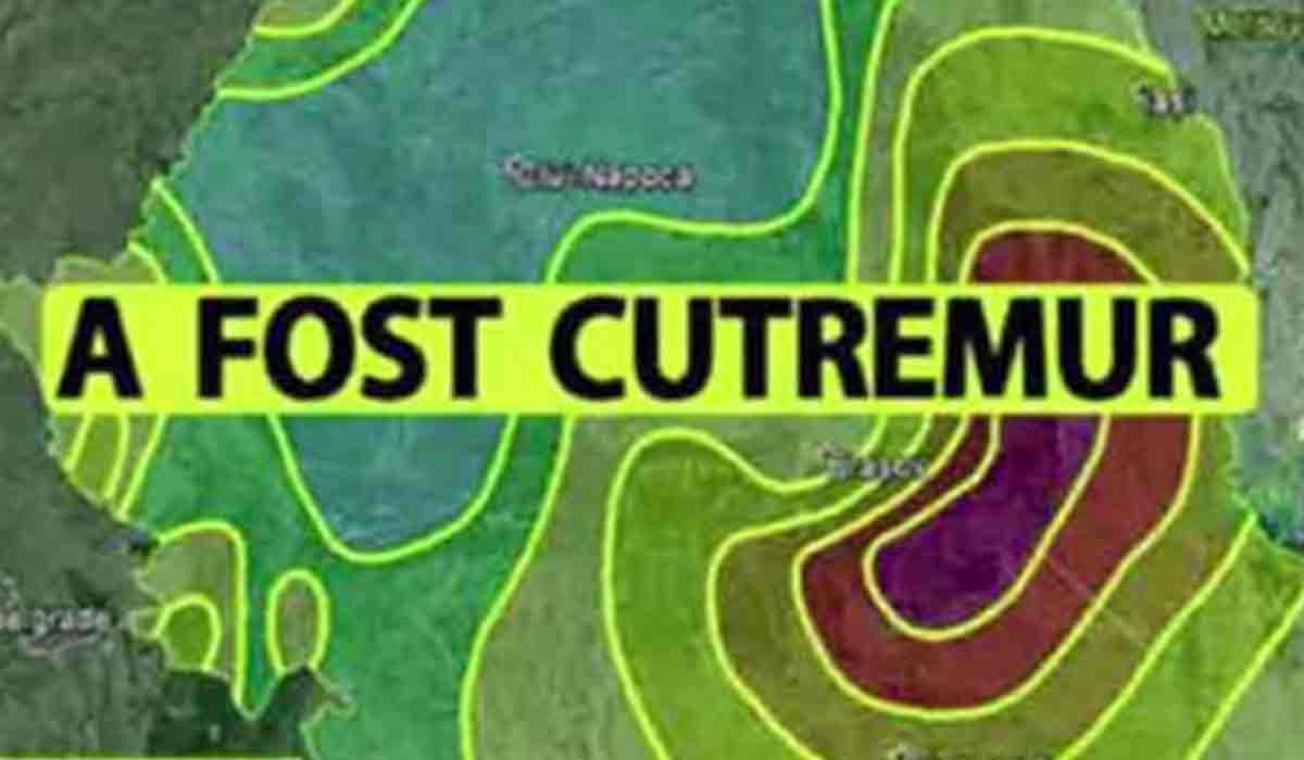 Cutremur neobisnuit in Romania. Unde a avut loc si ce magnitudine a avut