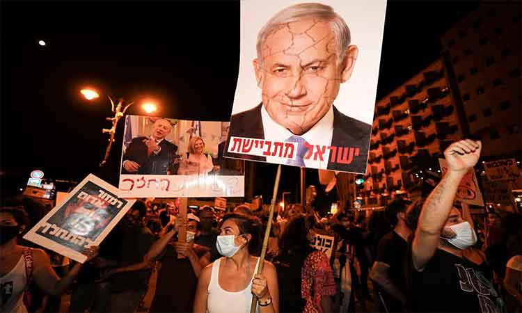 Israelienii continua protestele impotriva premierului Netanyahu