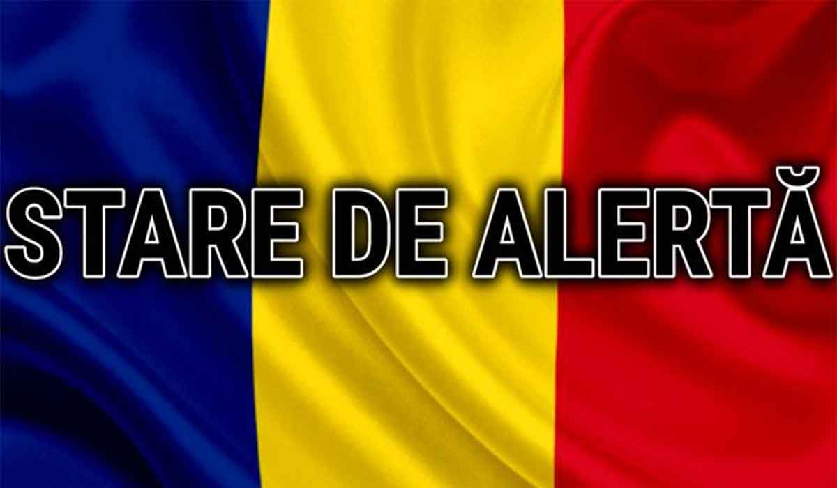 E oficial! Romania, in stare de alerta pentru 30 de zile