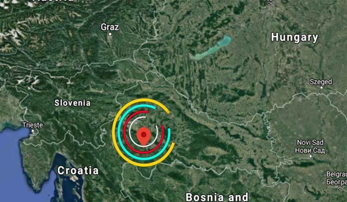 Un nou cutremur puternic in Croatia