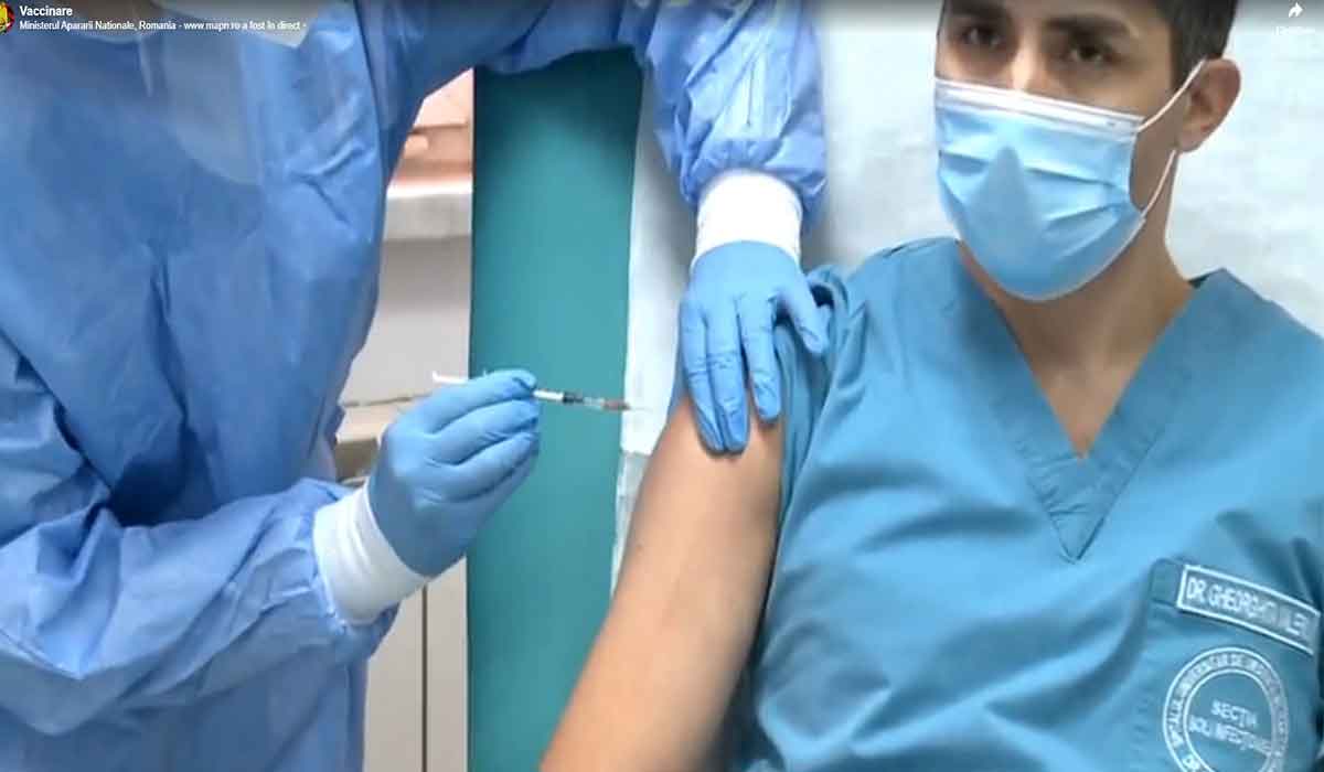 VIDEO! Colonelul medic dr. Valeriu Gheorghita s-a vaccinat impotriva COVID: Prima declaratie