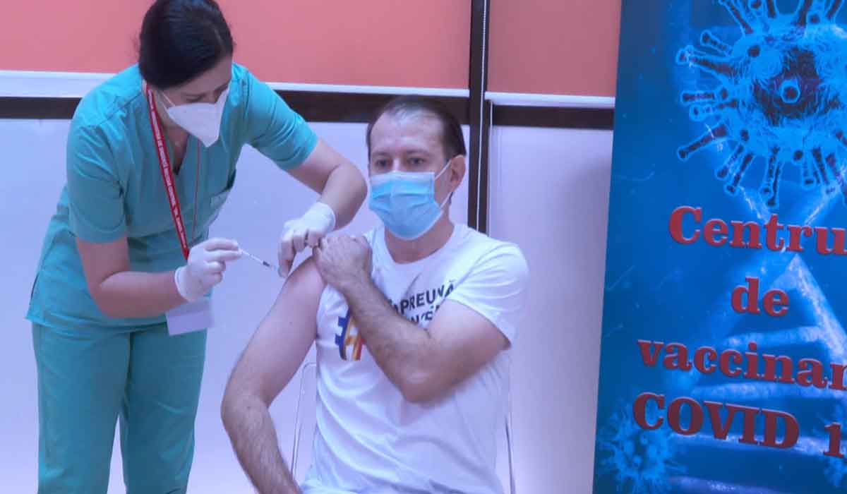 VIDEO Florin Citu s-a vaccinat anti-Covid. Primele declaratii
