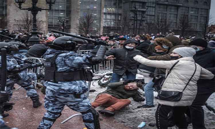 Administratia Joe Biden condamna interventiile autoritatilor ruse impotriva protestatarilor