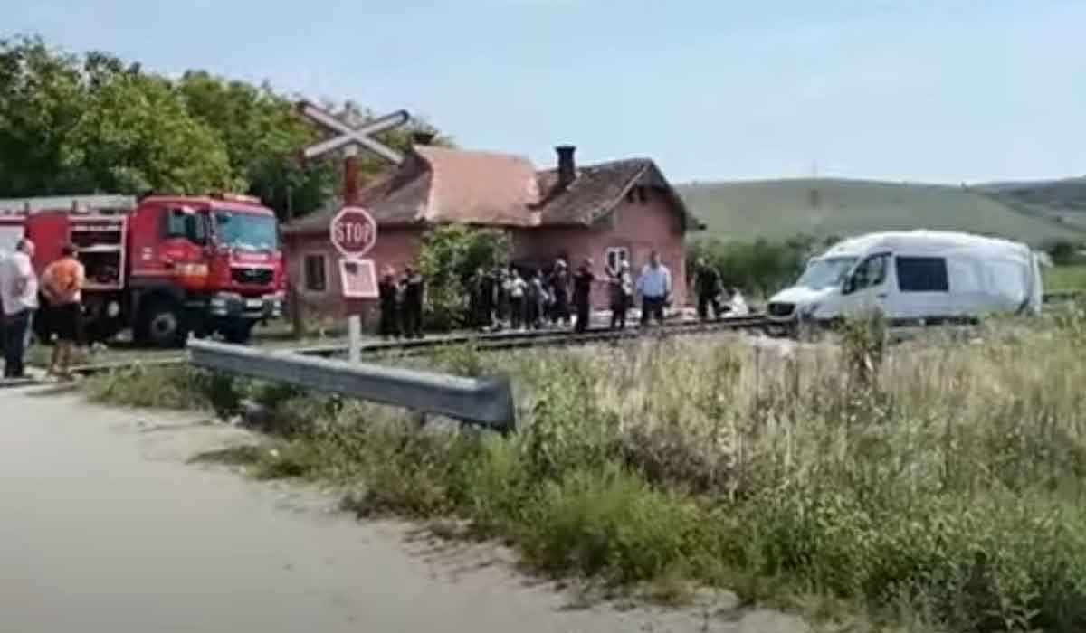 Accident feroviar la Cluj. A fost activat planul rosu