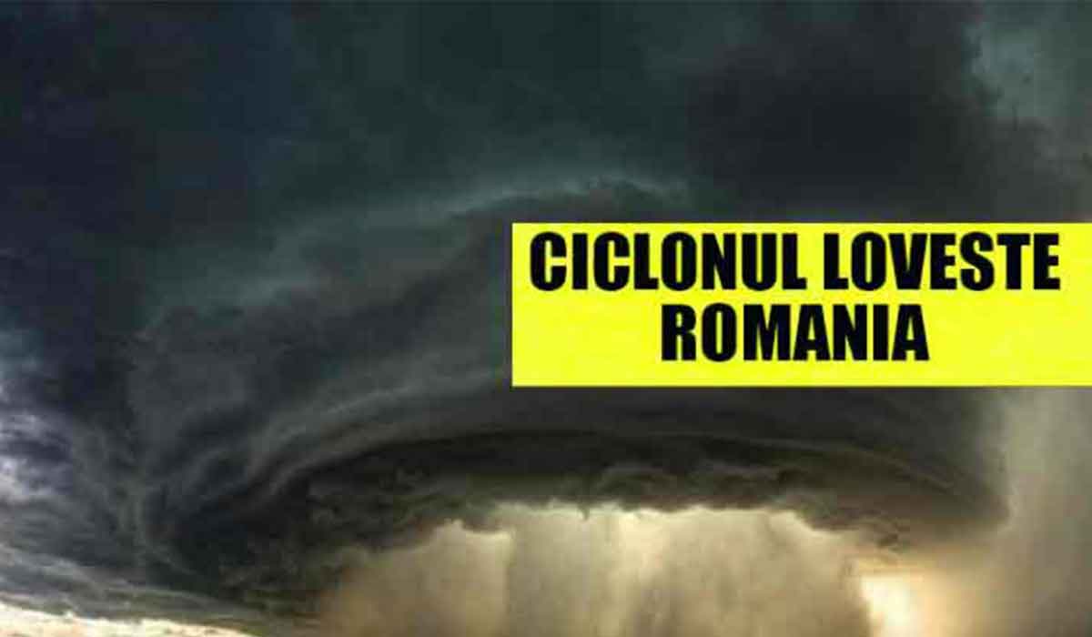 Alerta ANM. Un ciclon ar putea lovi Romania. Anuntul facut de meteorologi