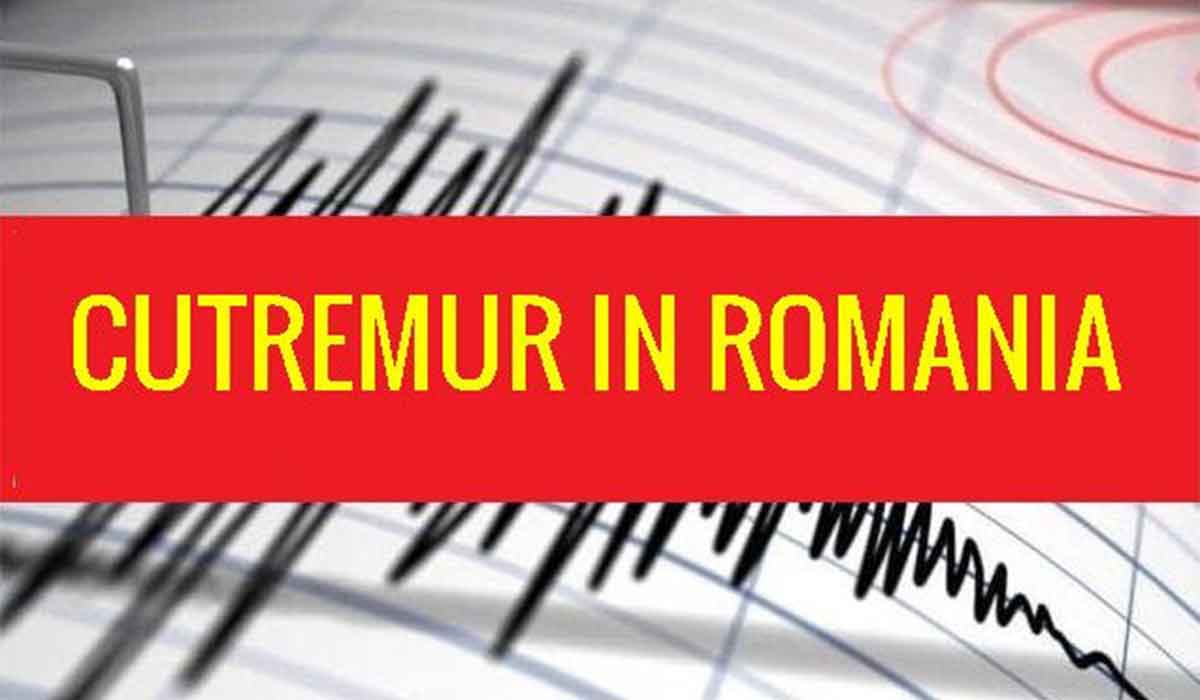 Un nou cutremur in Romania. Unde s-a produs si ce magnitudine a avut