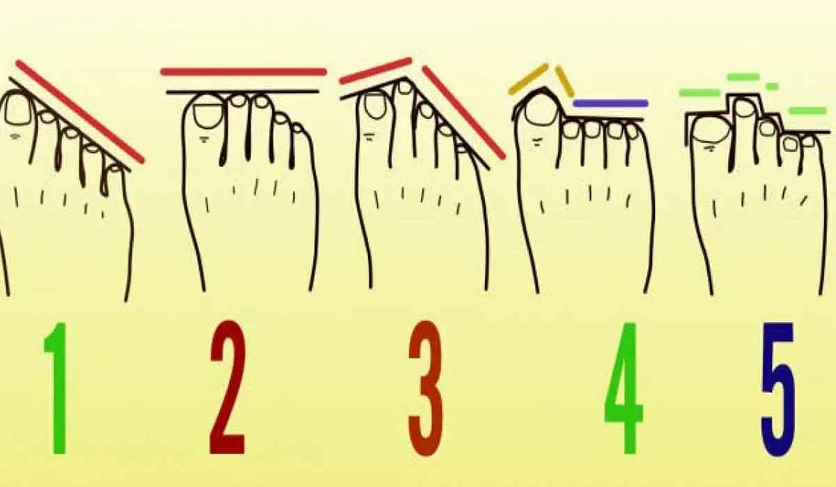 Ce spune forma degetelor de la picioare despre tine
