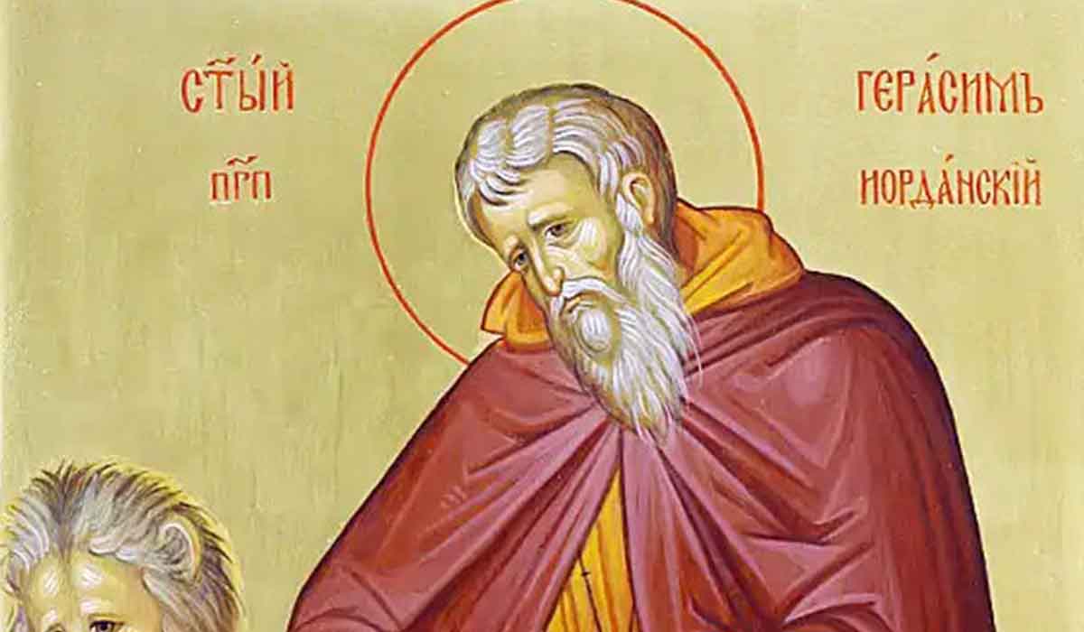 Calendar ortodox 4 martie 2022. Biserica Ortodoxa il praznuieste pe Sfantul Gherasim Tamaduitorul.